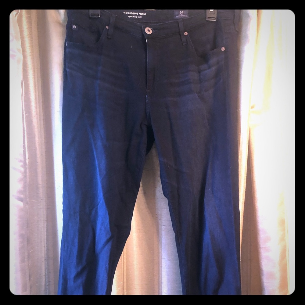 AG Dark Rinse Skinny Jeans